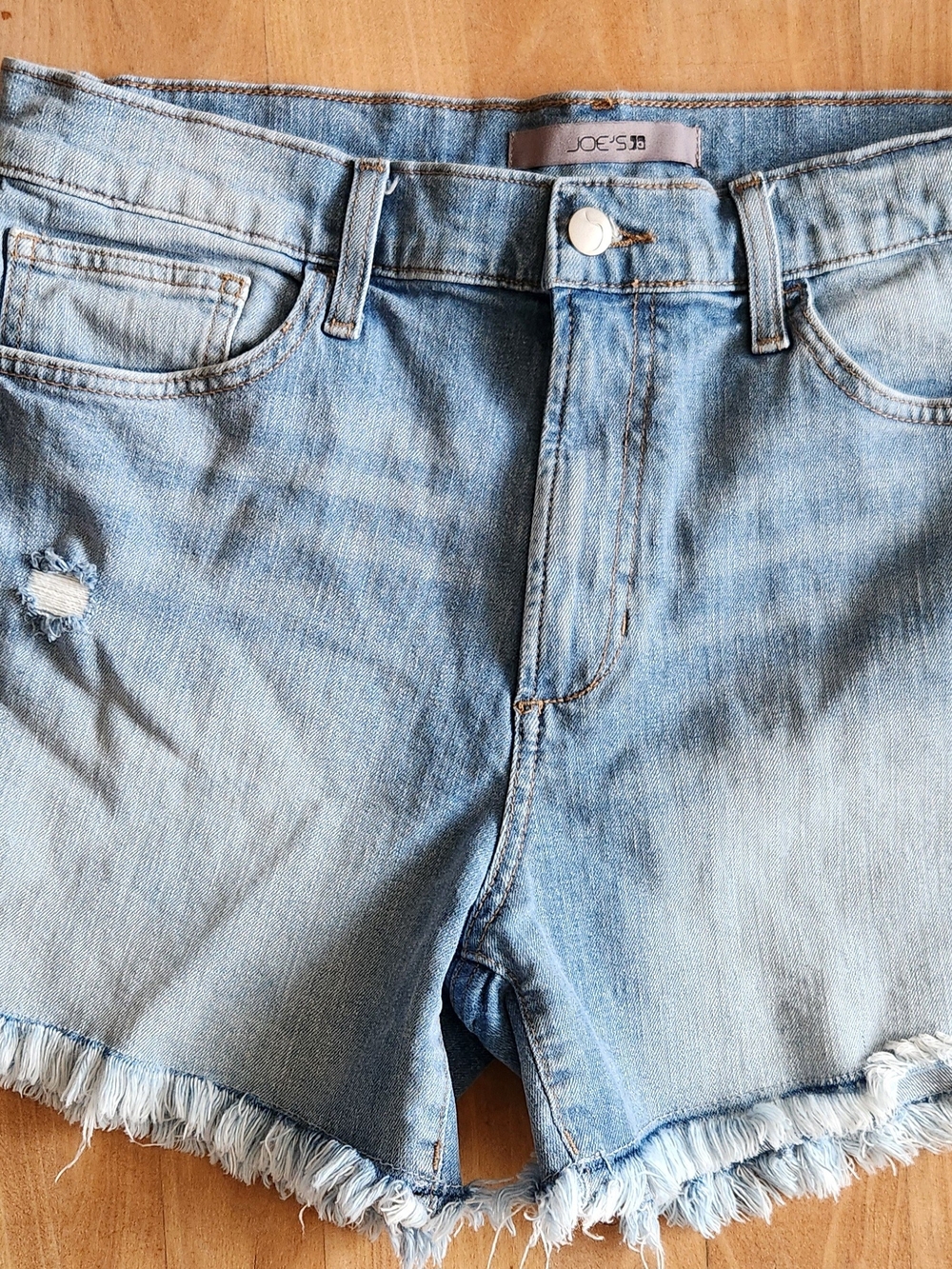 Joe's Jeans Light Blue Denim Cutoff Shorts